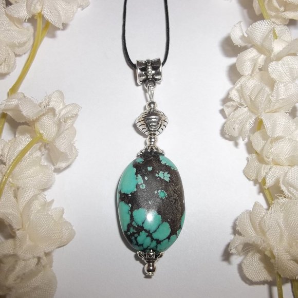 Southwestern Style Necklace Turquoise Blue Beaded Fashion Accessory Gift 6484 - Picture 3 of 11